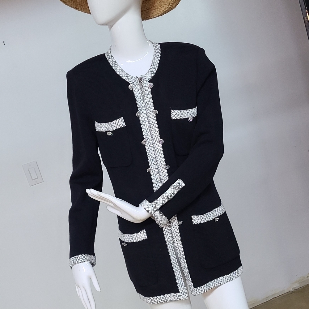 St. John Knit Blazer Jacket